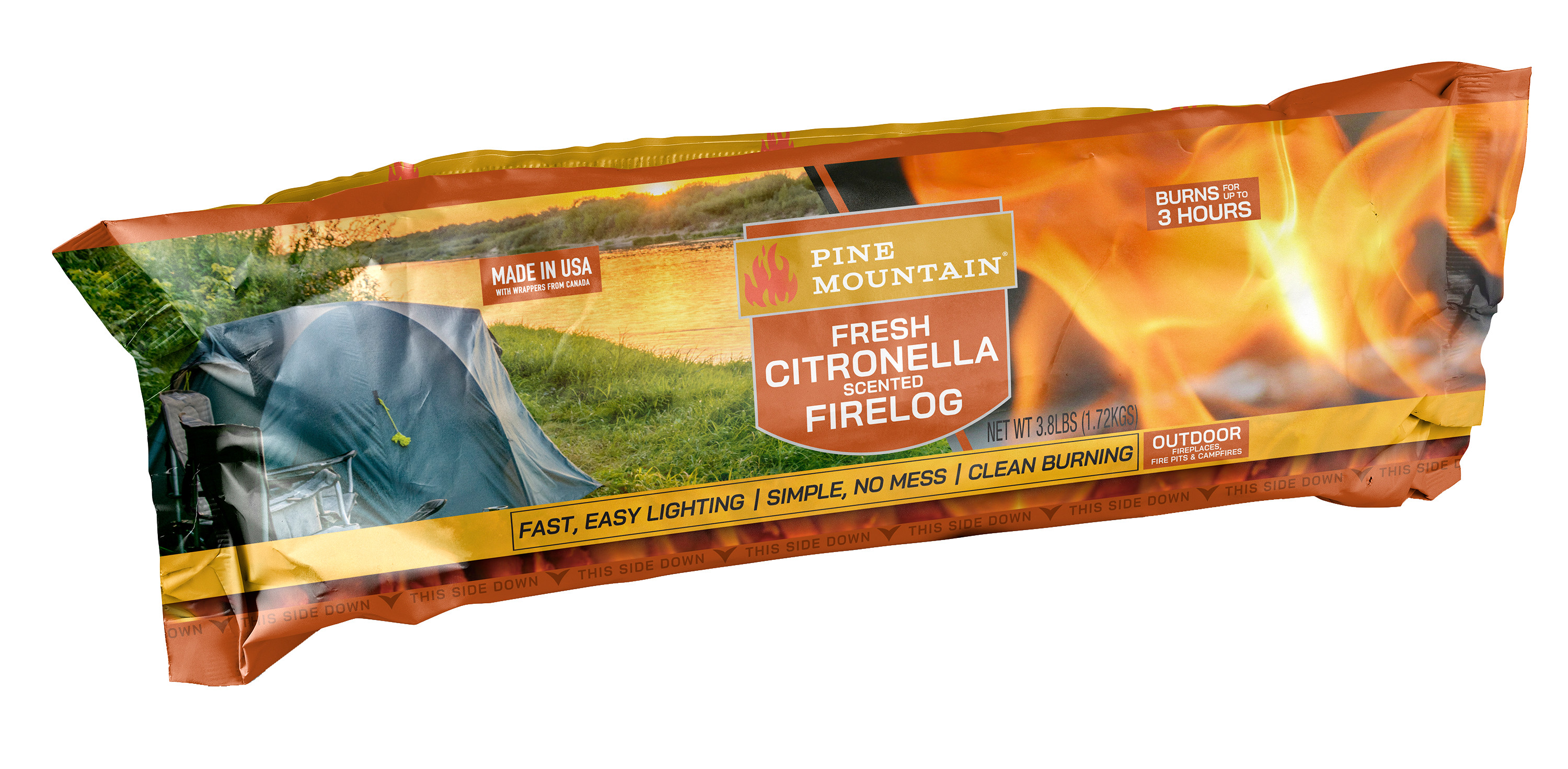 Citronella Firelogs Pine Mountain, Citronella Fire Pit